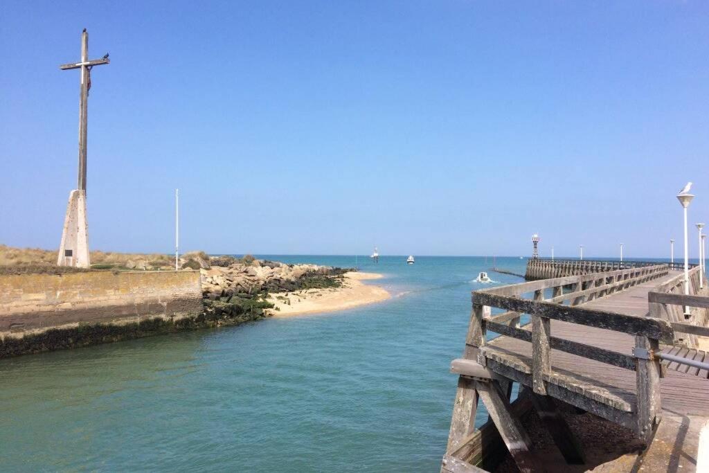 Appartement T2 Avec Vue Sur Mer Directe ! Courseulles-sur-Mer Kültér fotó